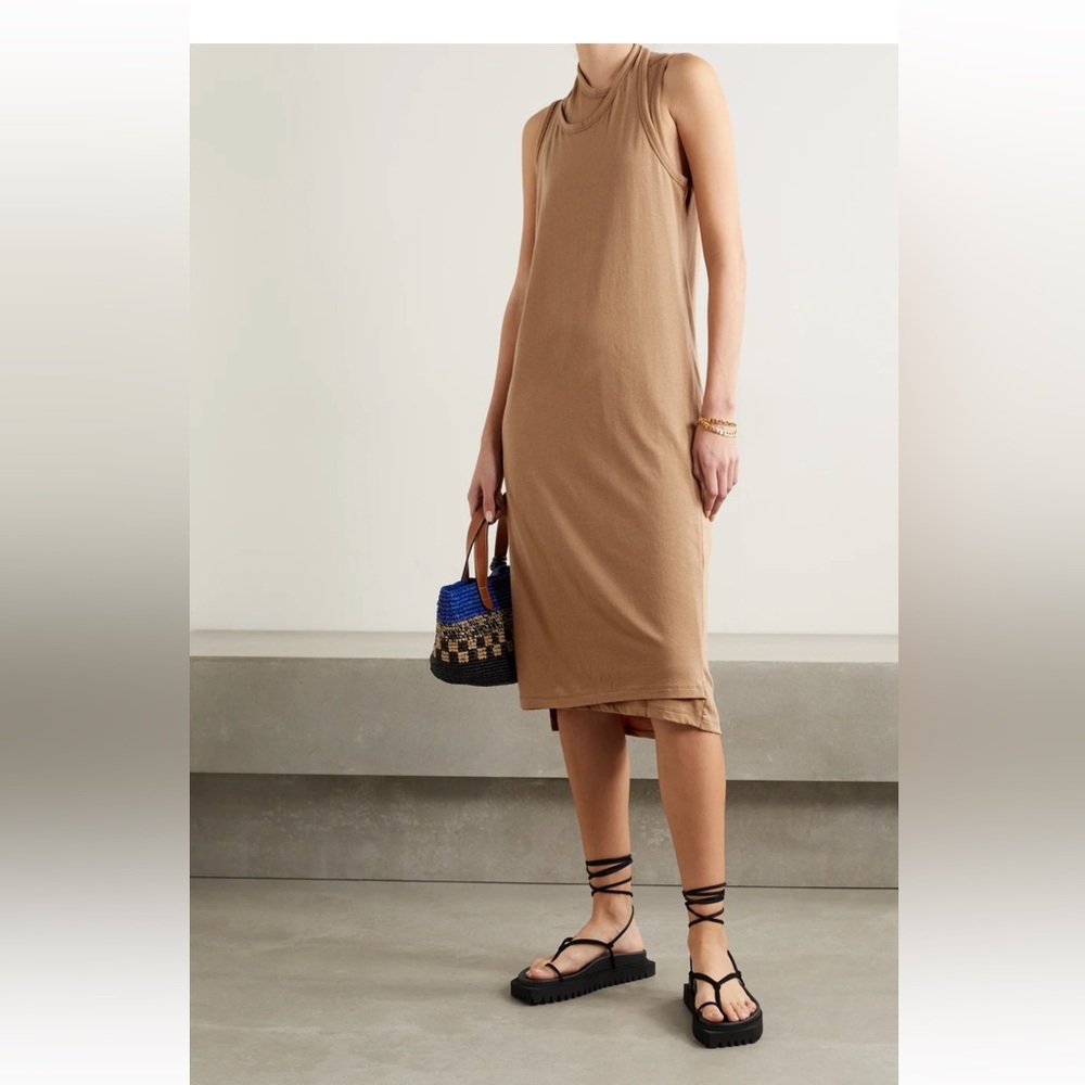 The Frankie Shop - Asymmetric Tank Dress - Nude Color